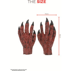 Diabolské latexové ruky